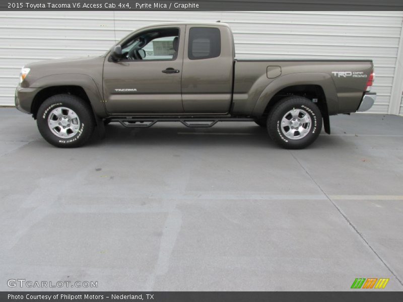 Pyrite Mica / Graphite 2015 Toyota Tacoma V6 Access Cab 4x4