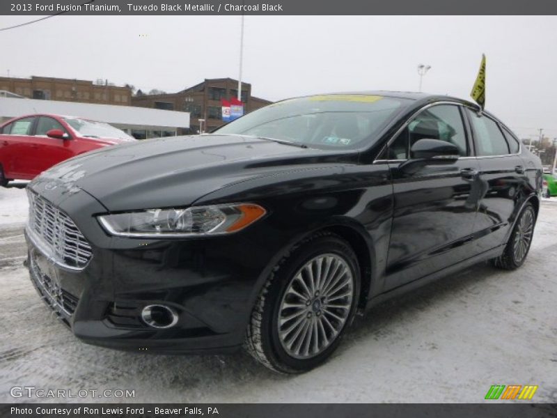 Tuxedo Black Metallic / Charcoal Black 2013 Ford Fusion Titanium