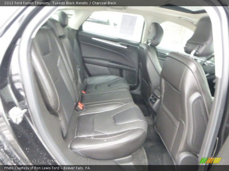 Tuxedo Black Metallic / Charcoal Black 2013 Ford Fusion Titanium