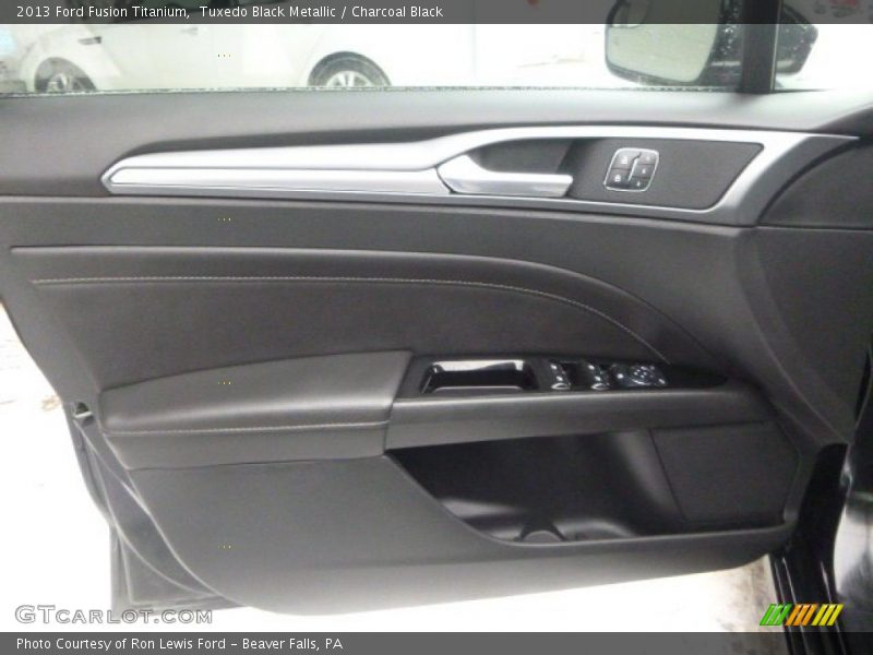 Tuxedo Black Metallic / Charcoal Black 2013 Ford Fusion Titanium
