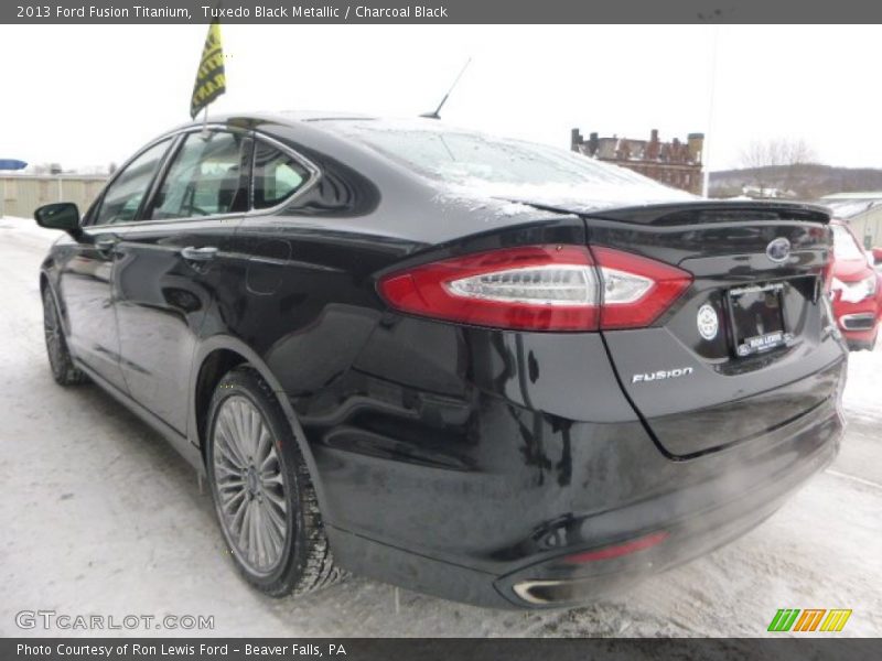 Tuxedo Black Metallic / Charcoal Black 2013 Ford Fusion Titanium