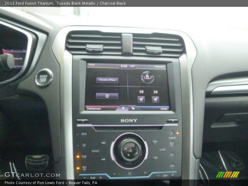 Tuxedo Black Metallic / Charcoal Black 2013 Ford Fusion Titanium