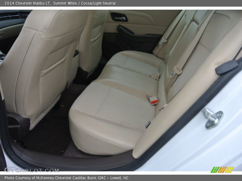Summit White / Cocoa/Light Neutral 2014 Chevrolet Malibu LT