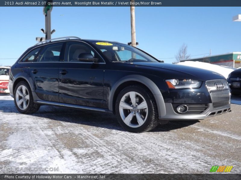 Moonlight Blue Metallic / Velvet Beige/Moor Brown 2013 Audi Allroad 2.0T quattro Avant