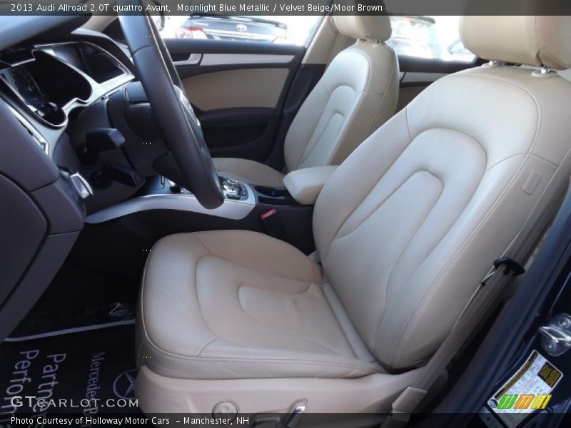 Moonlight Blue Metallic / Velvet Beige/Moor Brown 2013 Audi Allroad 2.0T quattro Avant