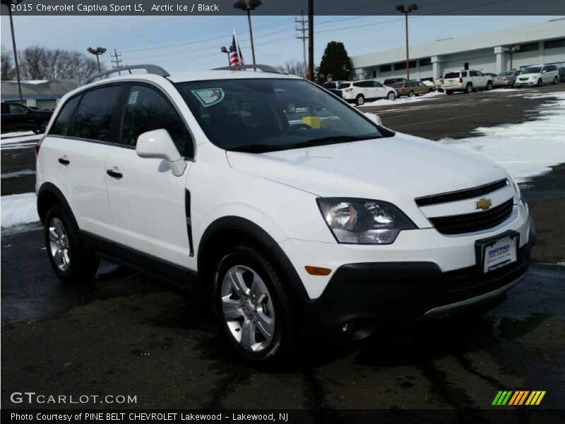 Arctic Ice / Black 2015 Chevrolet Captiva Sport LS