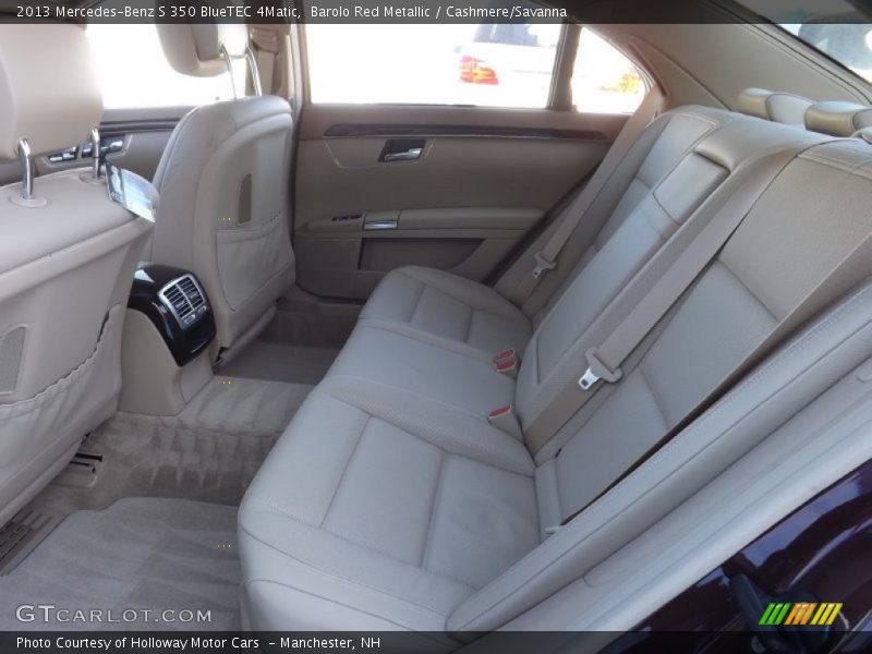 Barolo Red Metallic / Cashmere/Savanna 2013 Mercedes-Benz S 350 BlueTEC 4Matic