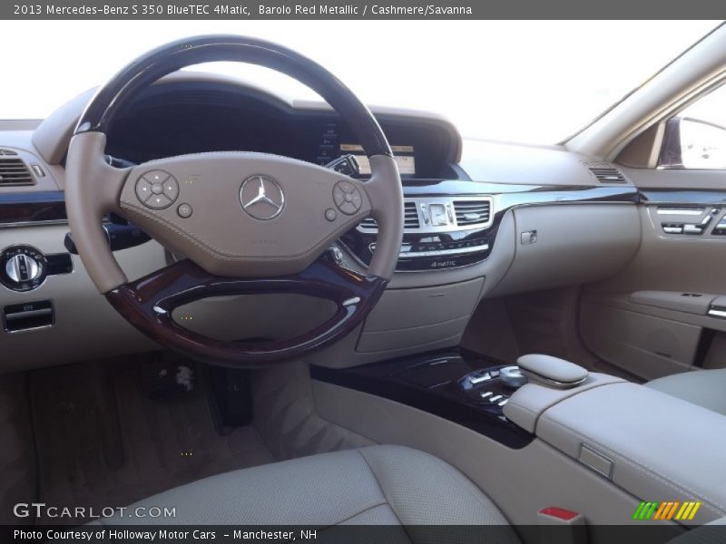 Barolo Red Metallic / Cashmere/Savanna 2013 Mercedes-Benz S 350 BlueTEC 4Matic
