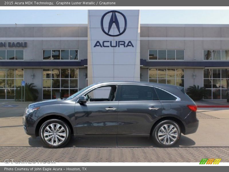 Graphite Luster Metallic / Graystone 2015 Acura MDX Technology