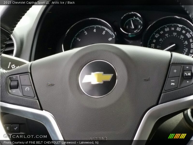 Arctic Ice / Black 2015 Chevrolet Captiva Sport LS