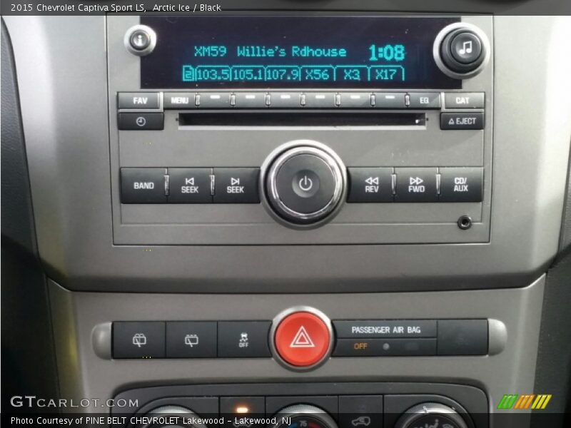 Controls of 2015 Captiva Sport LS