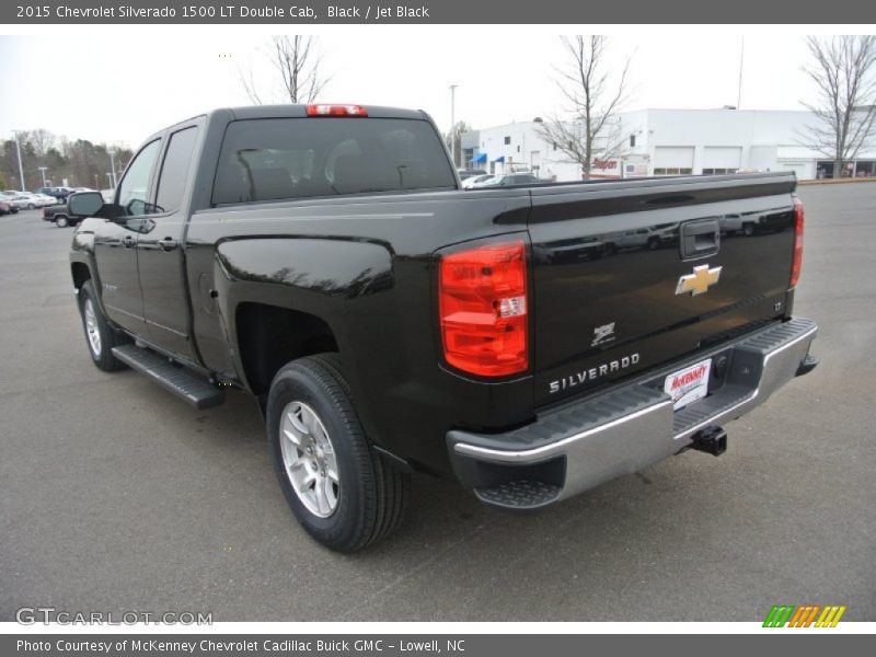 Black / Jet Black 2015 Chevrolet Silverado 1500 LT Double Cab