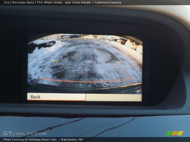 Jade Green Metallic / Cashmere/Savanna 2013 Mercedes-Benz S 550 4Matic Sedan