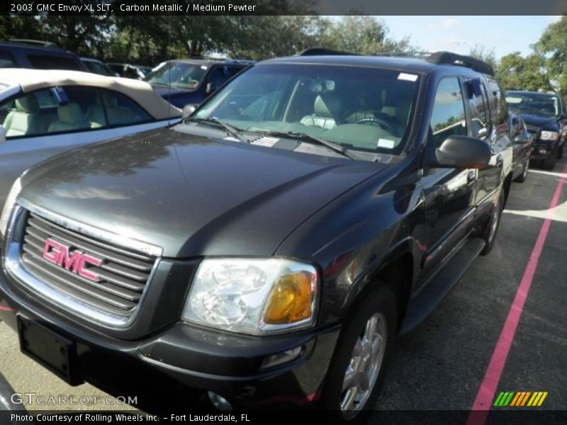Carbon Metallic / Medium Pewter 2003 GMC Envoy XL SLT