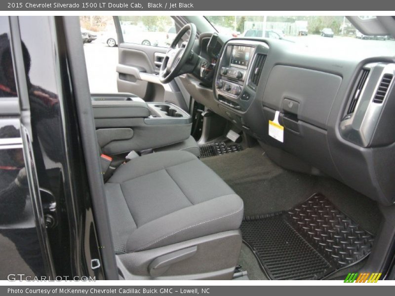 Black / Jet Black 2015 Chevrolet Silverado 1500 LT Double Cab