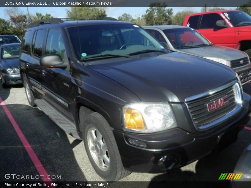 Carbon Metallic / Medium Pewter 2003 GMC Envoy XL SLT