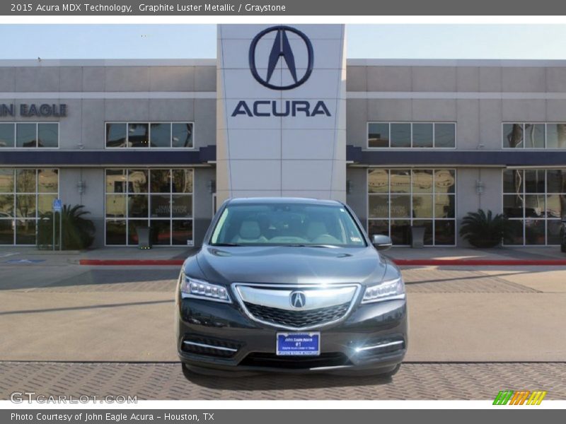 Graphite Luster Metallic / Graystone 2015 Acura MDX Technology