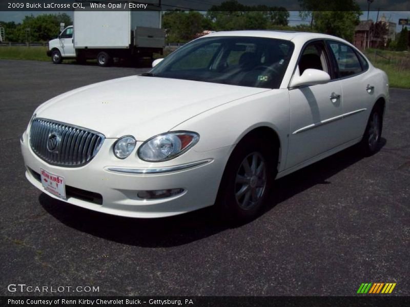White Opal / Ebony 2009 Buick LaCrosse CXL
