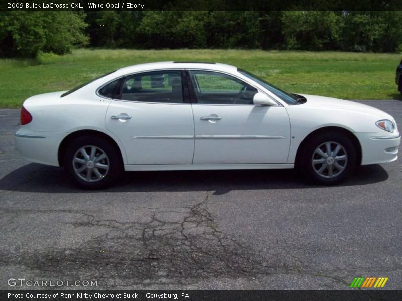 White Opal / Ebony 2009 Buick LaCrosse CXL