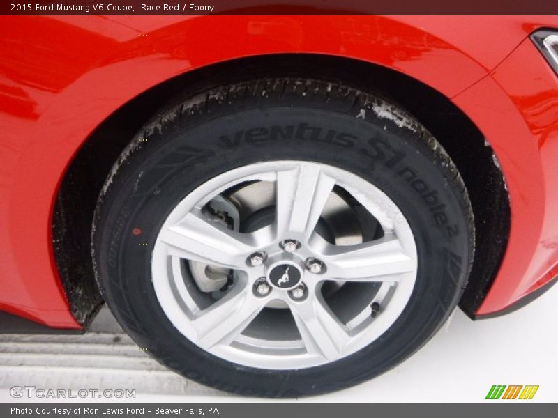 Race Red / Ebony 2015 Ford Mustang V6 Coupe