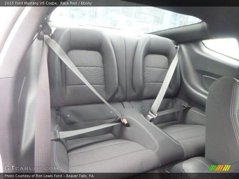 Race Red / Ebony 2015 Ford Mustang V6 Coupe