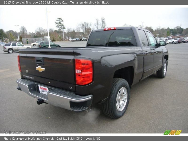 Tungsten Metallic / Jet Black 2015 Chevrolet Silverado 1500 LT Double Cab