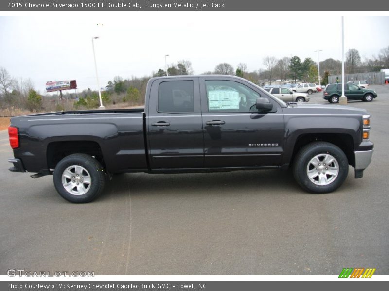 Tungsten Metallic / Jet Black 2015 Chevrolet Silverado 1500 LT Double Cab