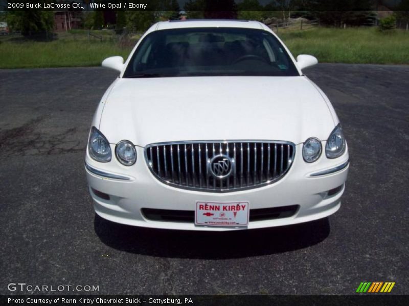 White Opal / Ebony 2009 Buick LaCrosse CXL