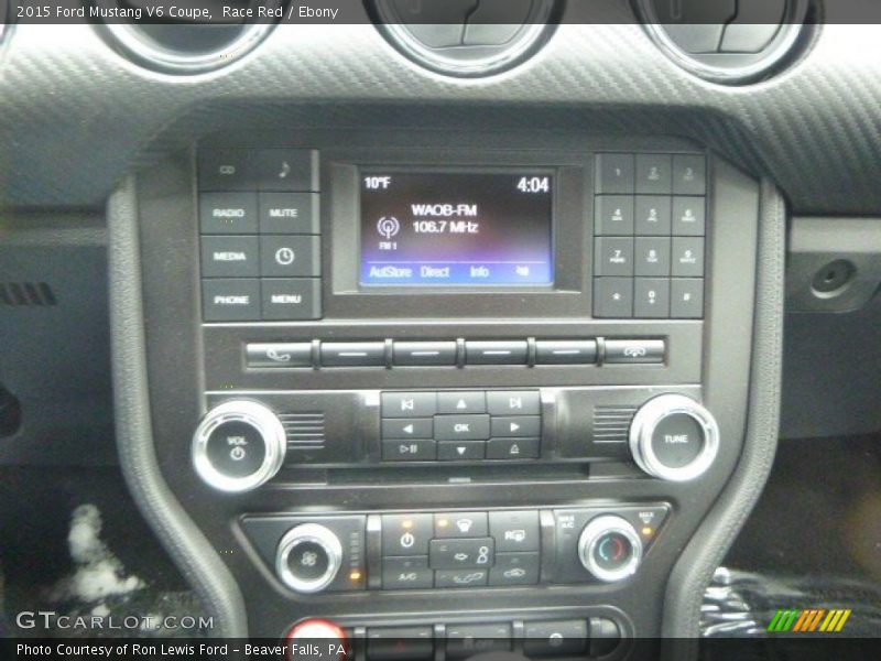 Race Red / Ebony 2015 Ford Mustang V6 Coupe