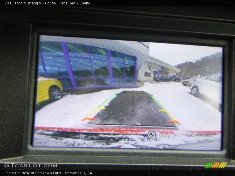 Race Red / Ebony 2015 Ford Mustang V6 Coupe