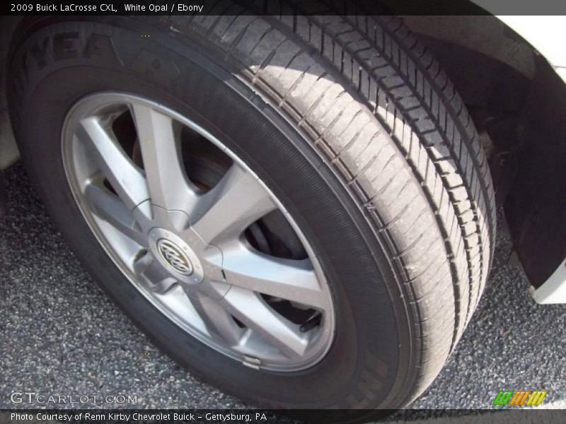 White Opal / Ebony 2009 Buick LaCrosse CXL