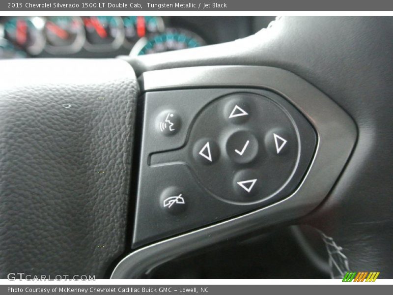 Tungsten Metallic / Jet Black 2015 Chevrolet Silverado 1500 LT Double Cab