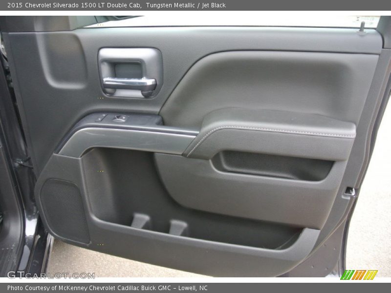 Tungsten Metallic / Jet Black 2015 Chevrolet Silverado 1500 LT Double Cab