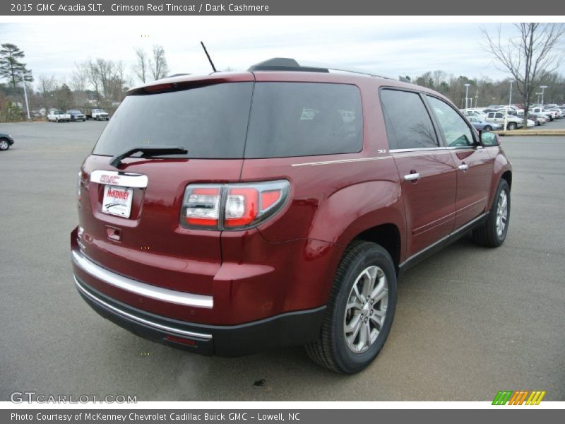 Crimson Red Tincoat / Dark Cashmere 2015 GMC Acadia SLT