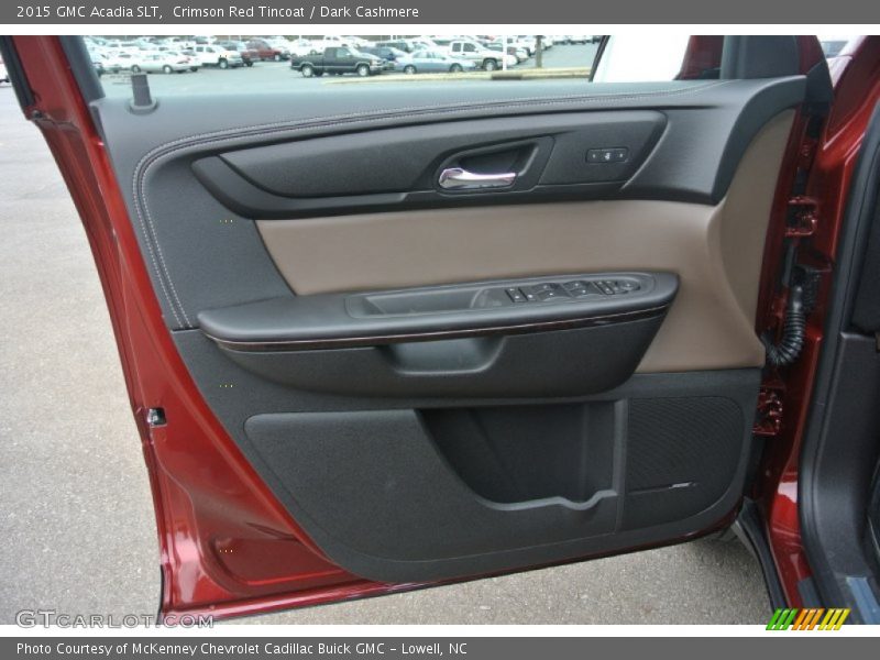 Crimson Red Tincoat / Dark Cashmere 2015 GMC Acadia SLT