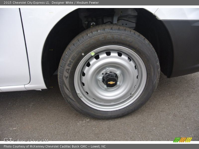Designer White / Medium Pewter 2015 Chevrolet City Express LS