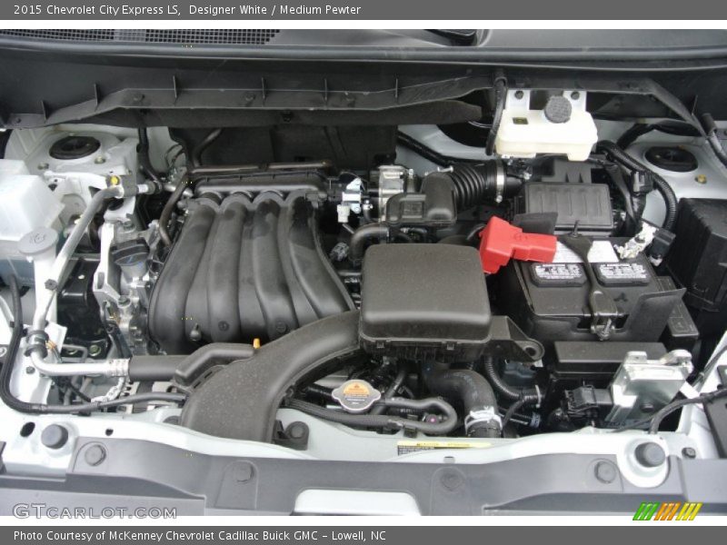 Designer White / Medium Pewter 2015 Chevrolet City Express LS