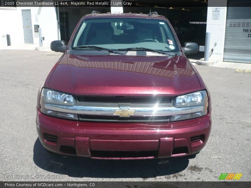 Majestic Red Metallic / Light Gray 2005 Chevrolet TrailBlazer LS 4x4