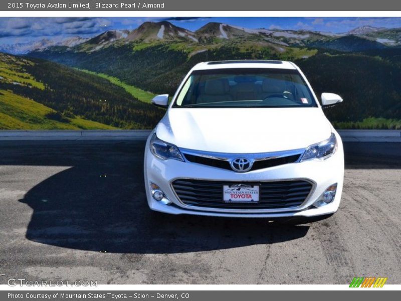 Blizzard Pearl / Almond 2015 Toyota Avalon Limited