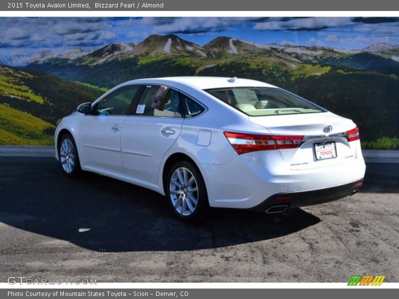 Blizzard Pearl / Almond 2015 Toyota Avalon Limited
