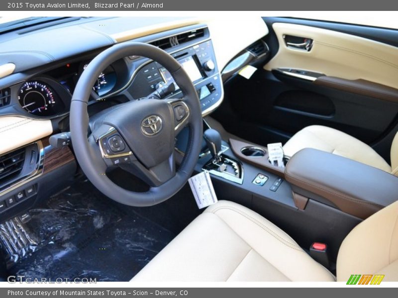Blizzard Pearl / Almond 2015 Toyota Avalon Limited