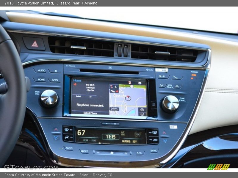 Blizzard Pearl / Almond 2015 Toyota Avalon Limited
