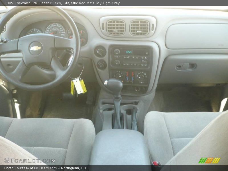 Majestic Red Metallic / Light Gray 2005 Chevrolet TrailBlazer LS 4x4