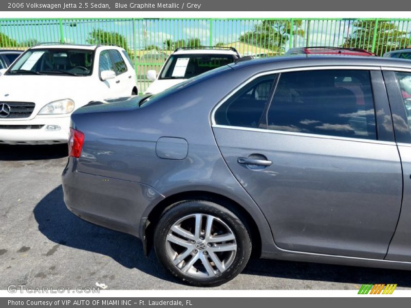 Blue Graphite Metallic / Grey 2006 Volkswagen Jetta 2.5 Sedan