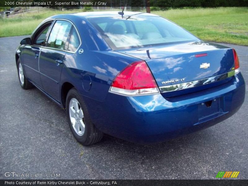 Superior Blue Metallic / Gray 2006 Chevrolet Impala LT