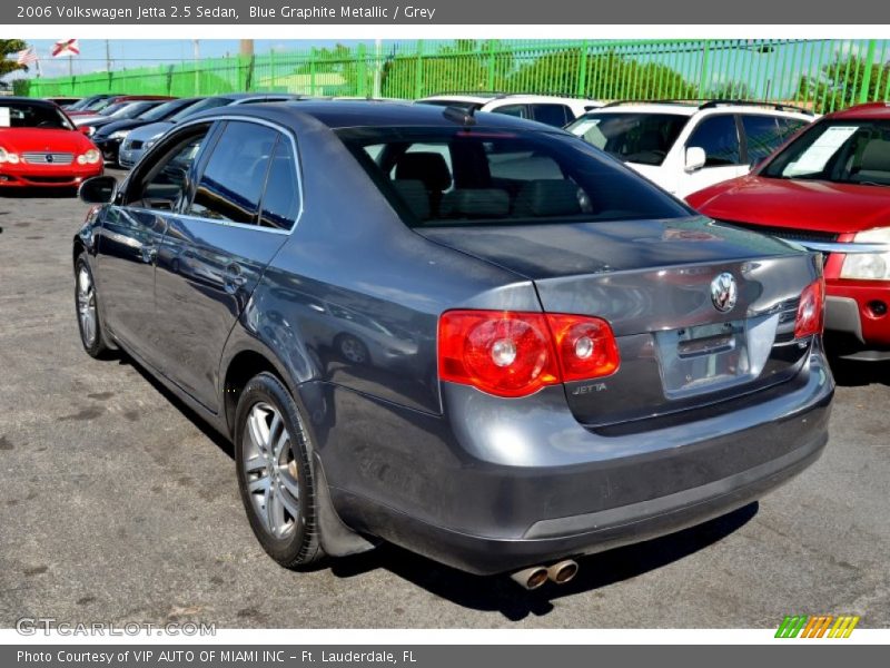 Blue Graphite Metallic / Grey 2006 Volkswagen Jetta 2.5 Sedan