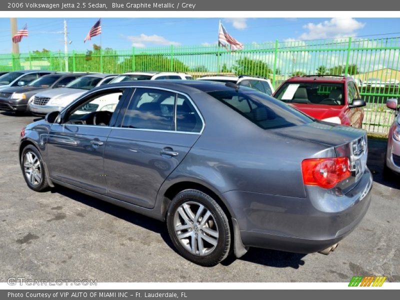 Blue Graphite Metallic / Grey 2006 Volkswagen Jetta 2.5 Sedan