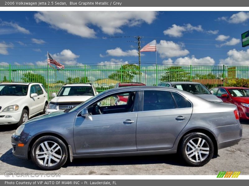  2006 Jetta 2.5 Sedan Blue Graphite Metallic