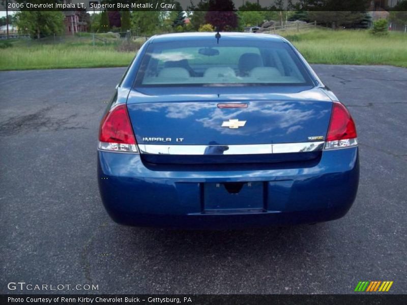 Superior Blue Metallic / Gray 2006 Chevrolet Impala LT