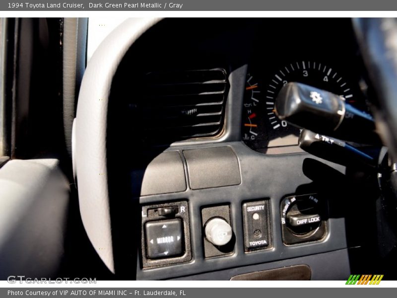 Controls of 1994 Land Cruiser 